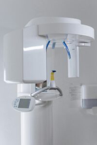 Dental imaging machine in a clinic setting, ideal for dental practices.